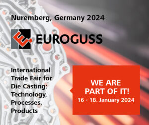 Exhibida en Euroguss2024 Exposicion europea de Die Casting